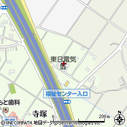 東日電気株式会社　白岡工場周辺の地図