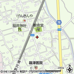 埼玉県白岡市篠津3083周辺の地図