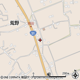 茨城県鹿嶋市荒野812-1周辺の地図