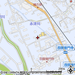 長野県諏訪市四賀普門寺254周辺の地図