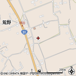 茨城県鹿嶋市荒野1719周辺の地図
