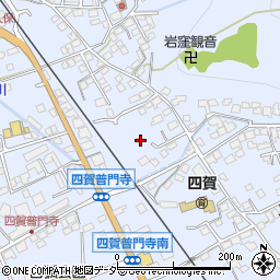 長野県諏訪市四賀普門寺208周辺の地図