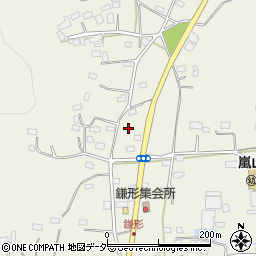 埼玉県比企郡嵐山町鎌形2204周辺の地図