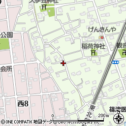 埼玉県白岡市篠津1878-43周辺の地図