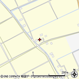 茨城県行方市橋門159周辺の地図
