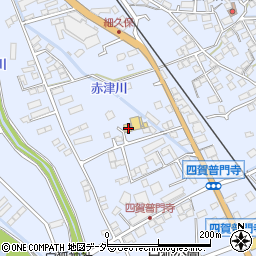 長野県諏訪市四賀普門寺251周辺の地図