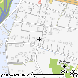 埼玉県東松山市下青鳥17周辺の地図