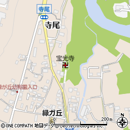 宝光寺周辺の地図