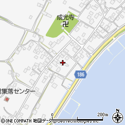 茨城県行方市白浜240周辺の地図