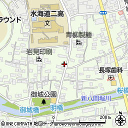 茨城県常総市水海道橋本町3508-2周辺の地図