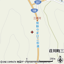 岐阜県高山市荘川町三尾河244周辺の地図