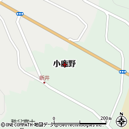 埼玉県秩父郡小鹿野町小鹿野周辺の地図
