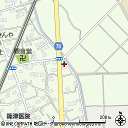 埼玉県白岡市篠津2064周辺の地図