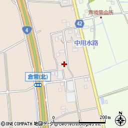 埼玉県春日部市倉常627周辺の地図