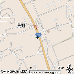 茨城県鹿嶋市荒野817-1周辺の地図
