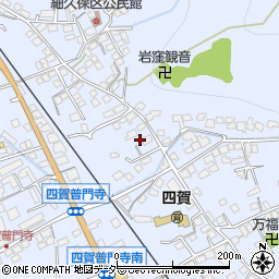 長野県諏訪市四賀普門寺197-1周辺の地図