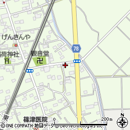 埼玉県白岡市篠津2067周辺の地図