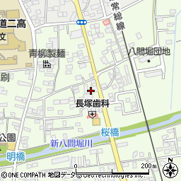 茨城県常総市水海道橋本町3602周辺の地図