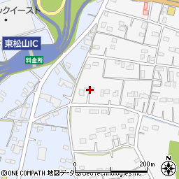 埼玉県東松山市下青鳥4周辺の地図