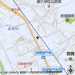 長野県諏訪市四賀普門寺184-1周辺の地図
