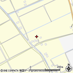 茨城県行方市橋門161周辺の地図