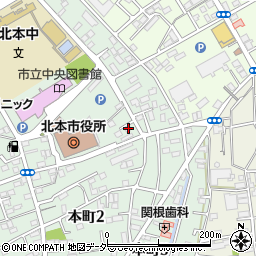 北本本町整骨院周辺の地図