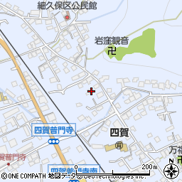 長野県諏訪市四賀普門寺195周辺の地図