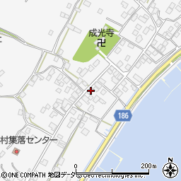 茨城県行方市白浜233周辺の地図