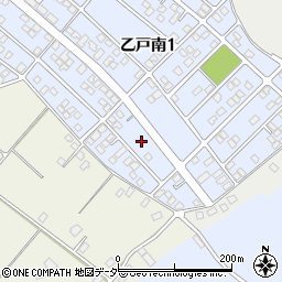 茨城県土浦市乙戸南1丁目21周辺の地図