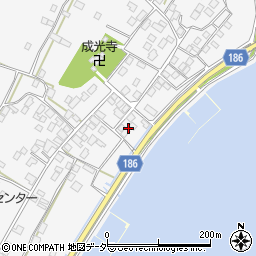 茨城県行方市白浜244周辺の地図