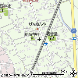 埼玉県白岡市篠津1871周辺の地図