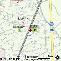埼玉県白岡市篠津2073周辺の地図