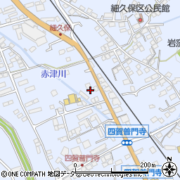 長野県諏訪市四賀普門寺180周辺の地図