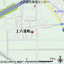 福井県福井市上六条町24-13周辺の地図