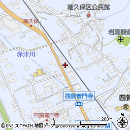 長野県諏訪市四賀普門寺181-3周辺の地図