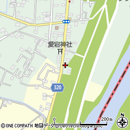 埼玉県春日部市西宝珠花155周辺の地図