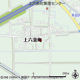 福井県福井市上六条町24-20周辺の地図