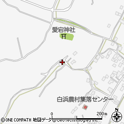 茨城県行方市白浜1551-3周辺の地図