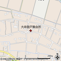 大串登戸集会所周辺の地図