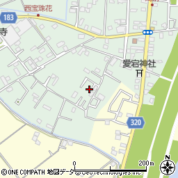 埼玉県春日部市西宝珠花226周辺の地図