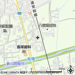 茨城県常総市水海道橋本町3593-7周辺の地図