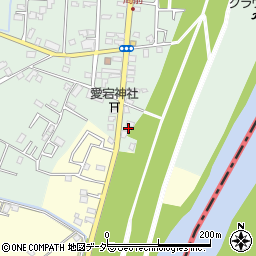 埼玉県春日部市西宝珠花156周辺の地図