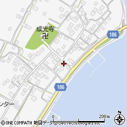 茨城県行方市白浜247周辺の地図