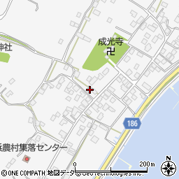 茨城県行方市白浜230周辺の地図