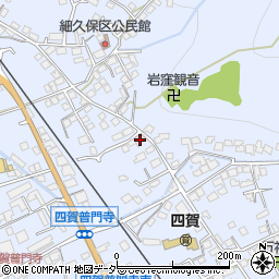 長野県諏訪市四賀普門寺192周辺の地図