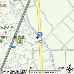 埼玉県白岡市篠津2082周辺の地図