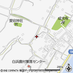 茨城県行方市白浜209周辺の地図