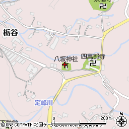 栃谷八坂神社周辺の地図