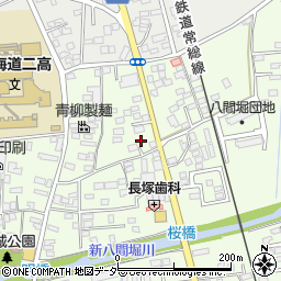 茨城県常総市水海道橋本町3587周辺の地図