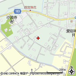 埼玉県春日部市西宝珠花220周辺の地図